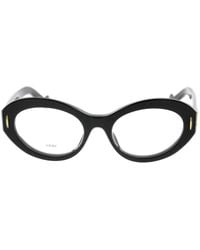 Loewe - Anagram Cat-Eye Frame Glasses - Lyst