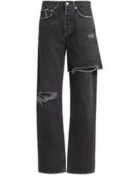 Agolde - Amryn Mid-Rise Straight Leg Jeans - Lyst