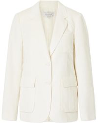 Gabriela Hearst - Louisa Cotton Ribbed Blazer - Lyst