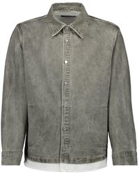 IRO - Celino Washed Button-Up Denim Shirt - Lyst