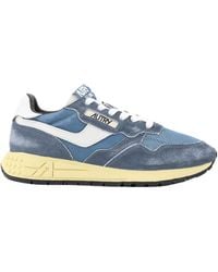 Autry - Reelwind Low Mesh And Suede Sneakers - Lyst