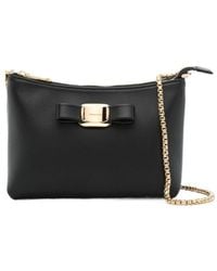 Ferragamo - Zippered Shoulder Bag - Lyst
