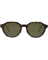 Thom Browne - Eyewear Oval Frame Sunglasses - Lyst