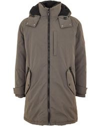 BOSS - Long Casual Jacket - Lyst