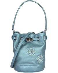 Zanellato - Embroidered Floral Pattern Shoulder Bag - Lyst