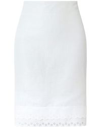 Magda Butrym - Broderie Midi Skirt - Lyst