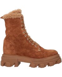 Tory Burch - Fleece Thick-Soled Boots - Lyst