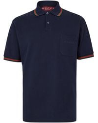 Gucci - Short Sleeve Polo Shirt - Lyst