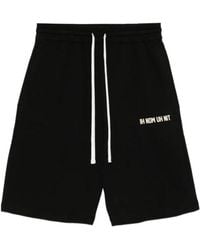ih nom uh nit - Logo-Print Knee-Length Shorts - Lyst