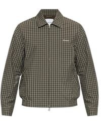 Samsøe & Samsøe - Sabeck Plaid-Pattern Zip-Fastening Jacket - Lyst