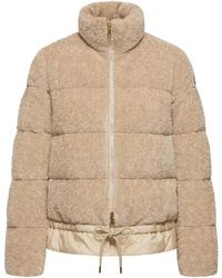 Moncler - Cedre Teddy Short Down Jacket - Lyst
