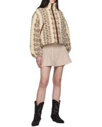 Isabel Marant - Isabel Marant Étoile Zipped Bomber Jacket - Lyst