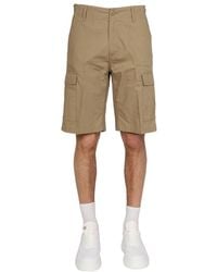 Carhartt - Pocket Detailed Bermuda Shorts - Lyst