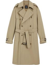 BOSS - Water-Repellent Trench Coat - Lyst