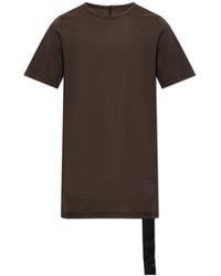 Rick Owens - Central-Seam Short-Sleeve T-Shirt - Lyst