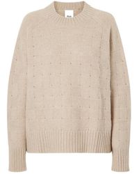 Allude - Cashmere And Silk Blend Sweater - Lyst
