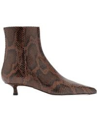 Aeyde - 35Mm Sofie Pointed-Toe Ankle Boots - Lyst