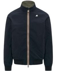 K-Way - Reversible Zip-Up Jacket - Lyst