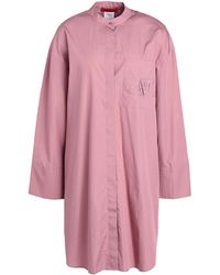 MAX&Co. - Solid-Color Shirt Dress - Lyst