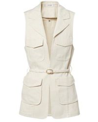 Dorothee Schumacher - Summer Of Love Belted Denim Vest - Lyst