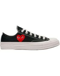 COMME DES GARÇONS PLAY - "Chucky Taylor 70 Small Heart Low Top" Sneakers - Lyst