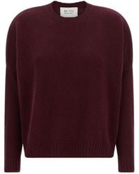 Be You - 1204 Relaxed Crew-Neck Knitted Sweater - Lyst