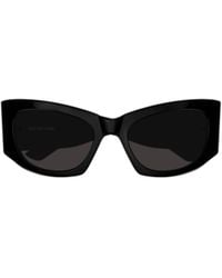 Balenciaga - Eyewear Rectangular Frame Sunglasses - Lyst