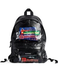 Balenciaga - Explorer Logo Backpack - Lyst