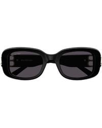 Balenciaga - Eyewear Rectangular Frame Sunglasses - Lyst