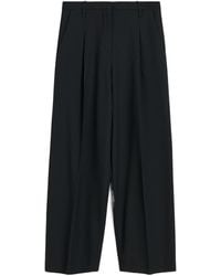 By Malene Birger - Elsa Pleated Wide Leg Pants - Lyst
