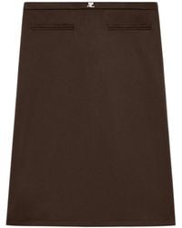 Courreges - Courrèges Interlock Tracksuit Skirt - Lyst