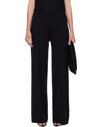 Lisa Yang - Aina Elasticated Waistband Palazzo Pants - Lyst