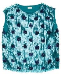Dries Van Noten - Sequin Embellished Sleeveless Top - Lyst