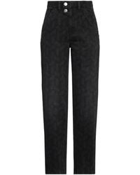 Isabel Marant - High-Waist Straight-Leg Jeans - Lyst