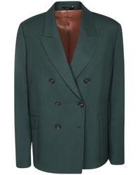 Paul Smith - Double-Breasted Button Blazer - Lyst