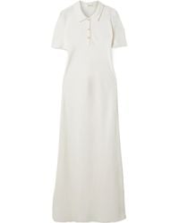 The Row - Valenit Silk-Crepe Maxi Dress - Lyst