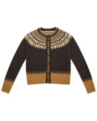 Ermanno Scervino - Crystal-Embellished Knit Cardigan - Lyst