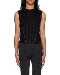 Dion Lee - Hook-Fasten Corset Top - Lyst