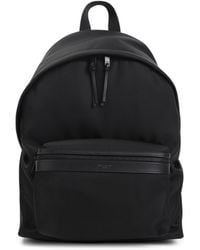 Saint Laurent - Logo Debossed Zip-Up City Backpack - Lyst