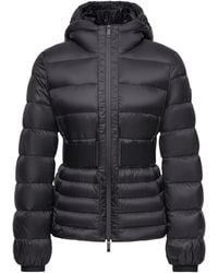 Moncler - Magnolia Belted Down Jacket - Lyst
