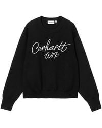 Carhartt - Logo Sweater - Lyst
