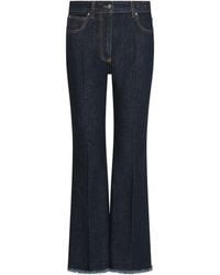 Marella - Flared Cropped Jeans - Lyst