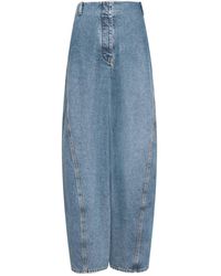Alaïa - Alaïa Denim Cargo Jeans - Lyst