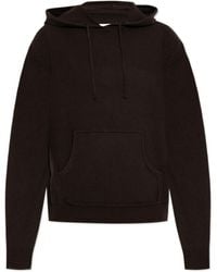 Maison Margiela - Drawstring Knit Hoodie - Lyst
