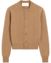Ami Paris - Ami De Coeur Knitted Cardigan - Lyst