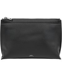 A.P.C. - Neige Clou Pouch Bag - Lyst