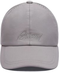 Brioni - Perforated Performa Baseball Hat - Lyst