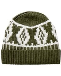 arch4 - Lorenz Fair Isle Cashmere Beanie - Lyst