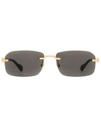 Gucci - Eyewear Rectangular Frame Sunglasses - Lyst