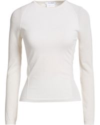 Max Mara - Solid-Color Thin Knit Top - Lyst